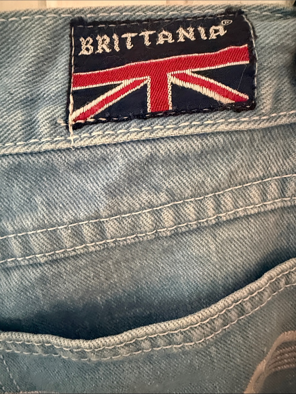Britannia Light Blue Men’s Denim Jean